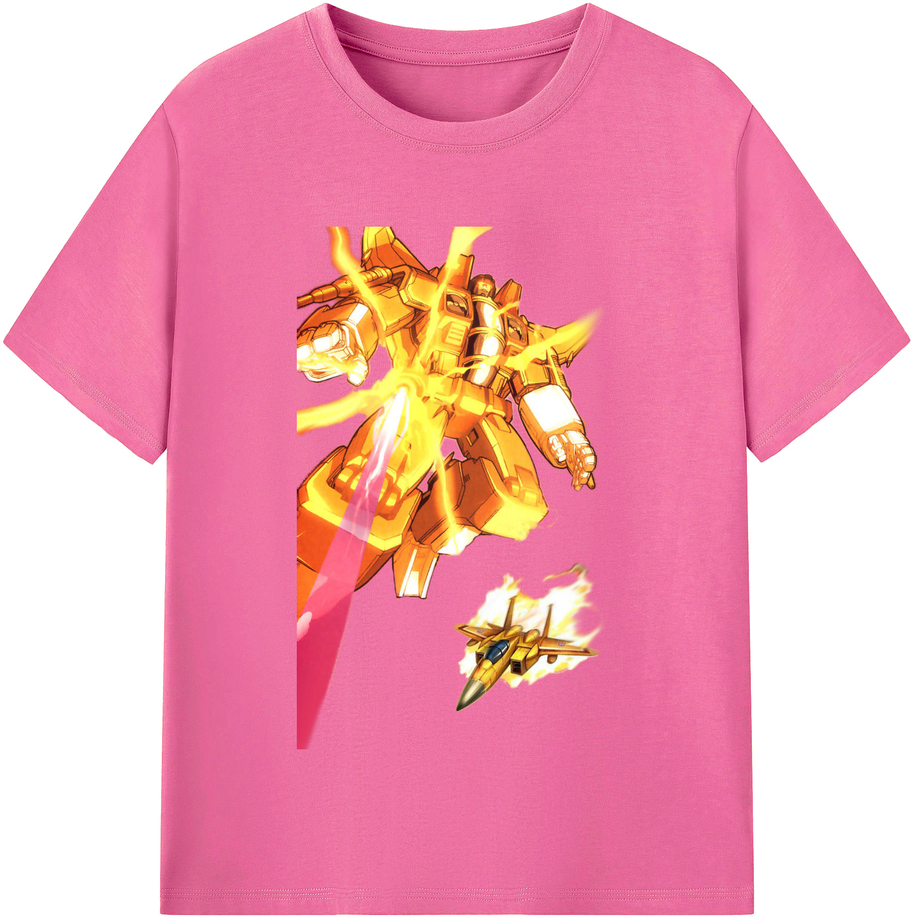 （画像用）  レディースカジュアルプリントTシャツ（綿100％）